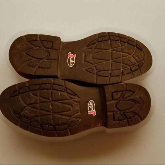 Justin Western Round Toe Boot - Picture 8 of 8